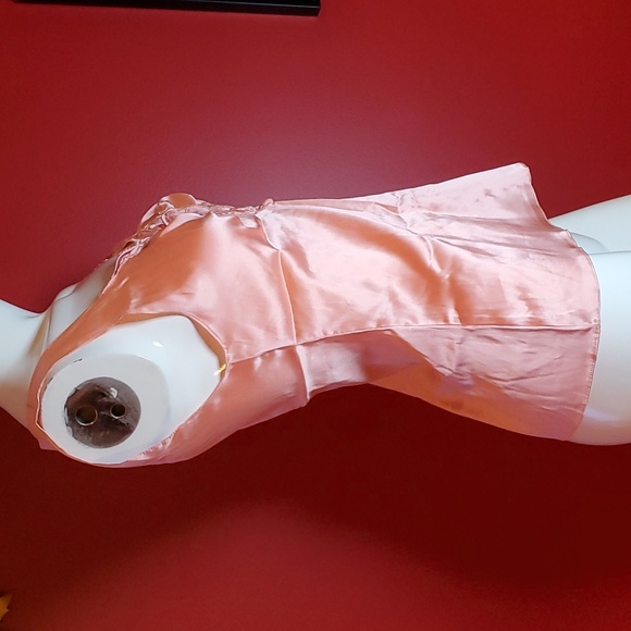 Size 8 - Eva Franco Silk Camisole Butterfly Peachy Pink BNWT - Picture 4 of 8